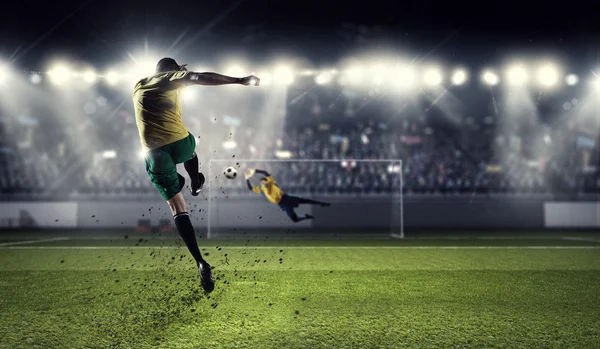 depositphotos 112920942 stock photo hot football moments